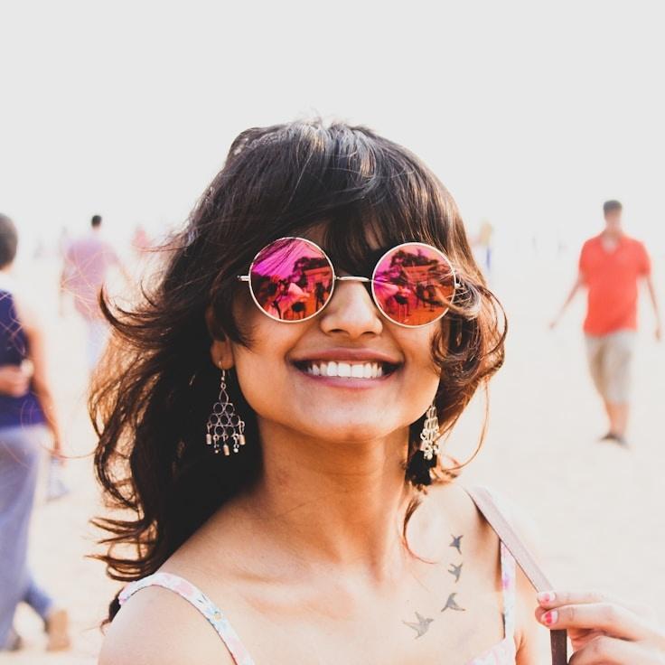 Nova Kapoor, Client Relations Director, discussing corporate gifting strategy with business clients